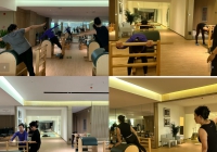 “健康生活，从普拉提起航”—协会党支部和工会开展普拉提体验活动