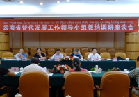 省替代工作小组赴西双版纳州开展半年工作情况调研