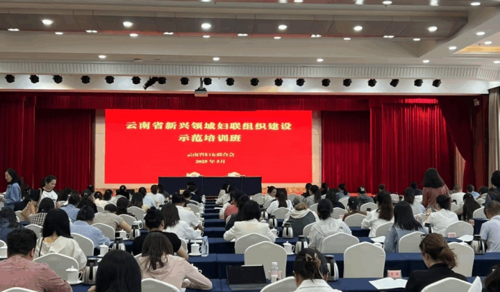 我会受邀参加云南省新兴领域妇联组织建设示范培训班
