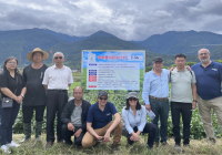 我会参加中乌大豆品种选育合作考察与交流学习